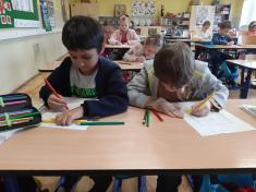 Jablíčkový týden - vybarvování podle čísel