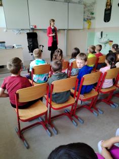 2.A beseda se spisovatelkou I.Březinovou
